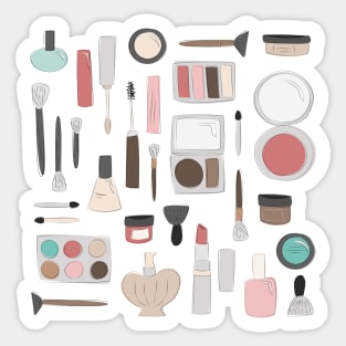 Let's Makeup Sticker